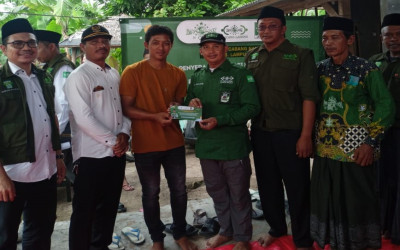 LAZISNU PCNU Aceh Salurkan Bantuan untuk Korban Angin Puting Beliung di Kecamatan Palas